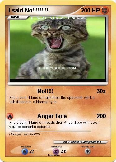 Pokemon I said No!!!!!!!!!