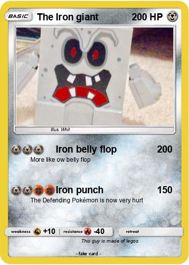Pokemon The Iron giant