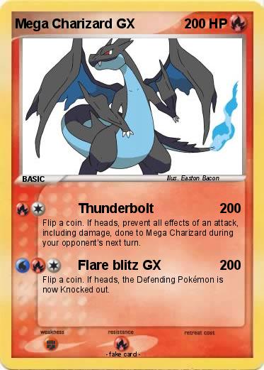 Pokemon Mega Charizard GX