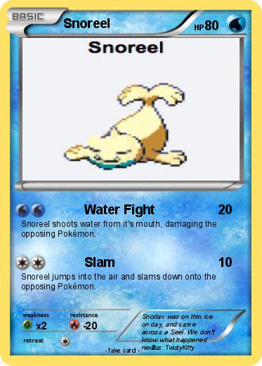 Pokemon Snoreel