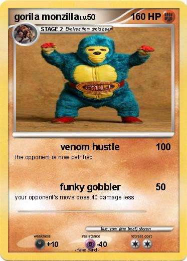 Pokemon gorila monzilla