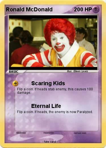 Pokemon Ronald McDonald
