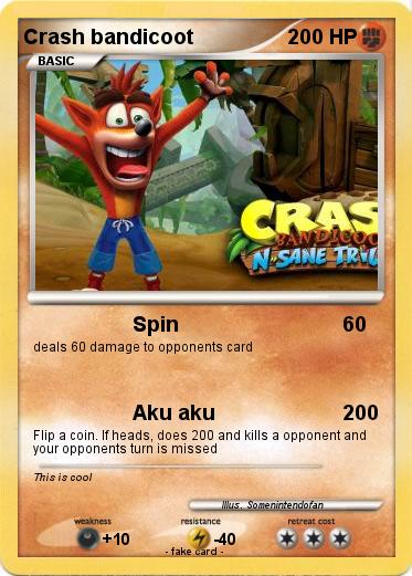 Pokemon Crash bandicoot