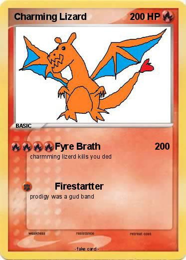Pokemon Charming Lizard