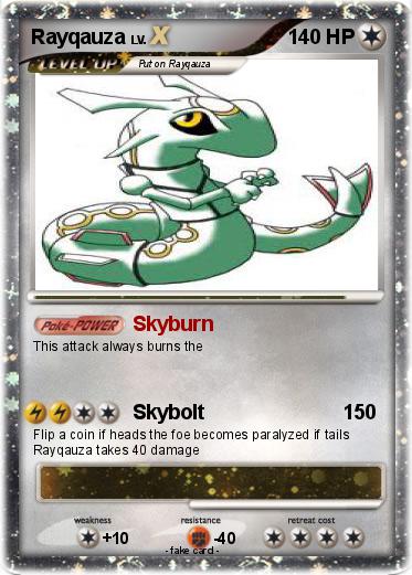 Pokemon Rayqauza