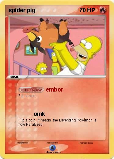 Pokemon spider pig
