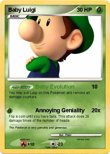 Pokemon Baby Luigi