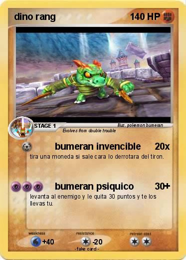 Pokemon dino rang