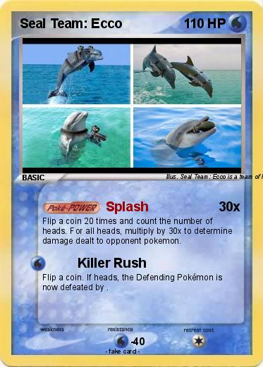 Pokemon Seal Team: Ecco
