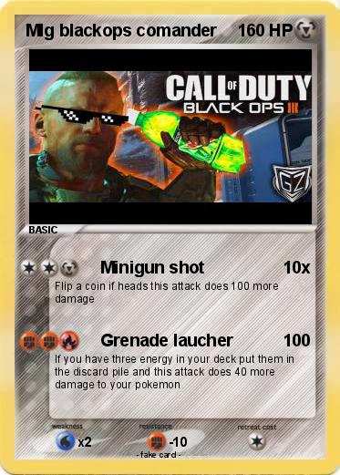 Pokemon Mlg blackops comander