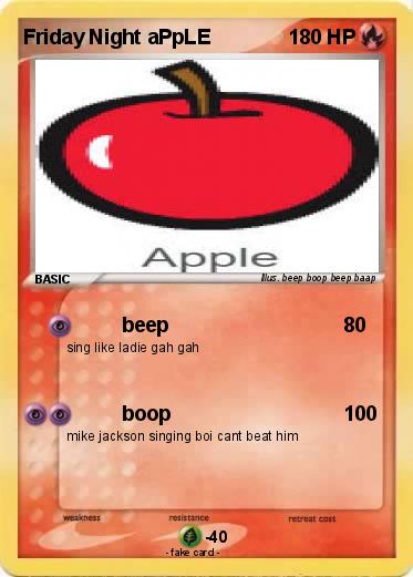 Pokemon Friday Night aPpLE
