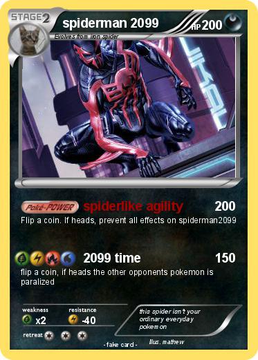 Pokemon spiderman 2099