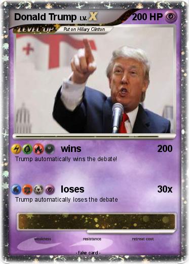 Pokemon Donald Trump