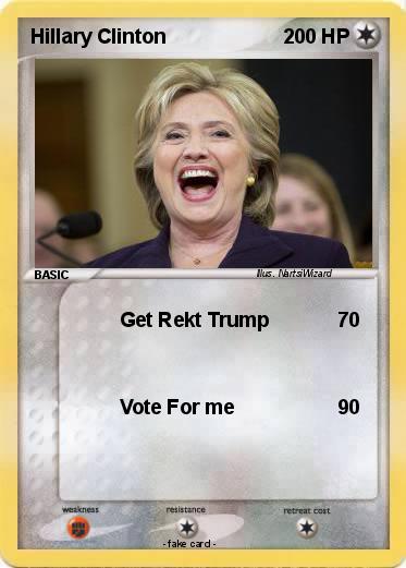 Pokemon Hillary Clinton