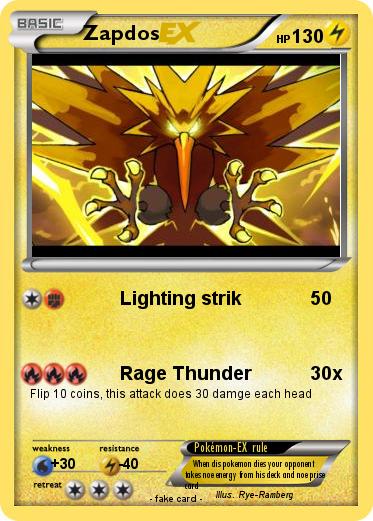 Pokemon Zapdos