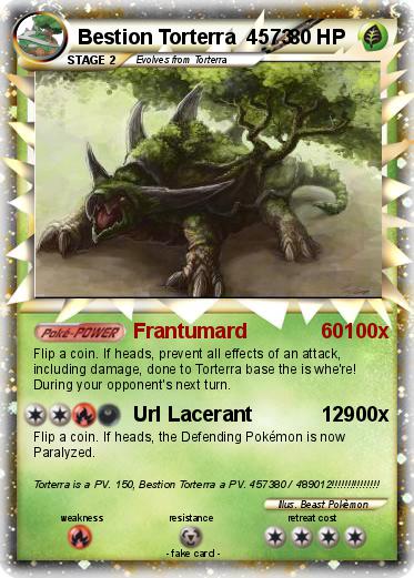 Pokemon Bestion Torterra  4573