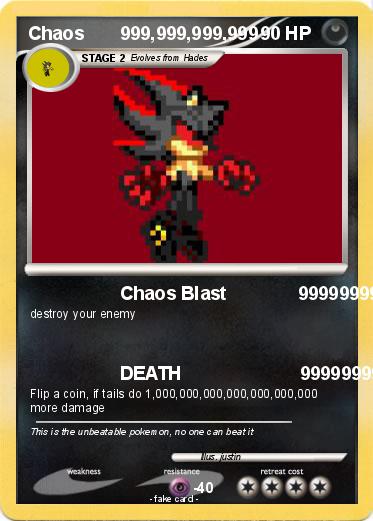 Pokemon Chaos       999,999,999,999