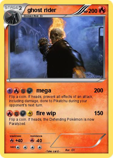 Pokemon ghost rider