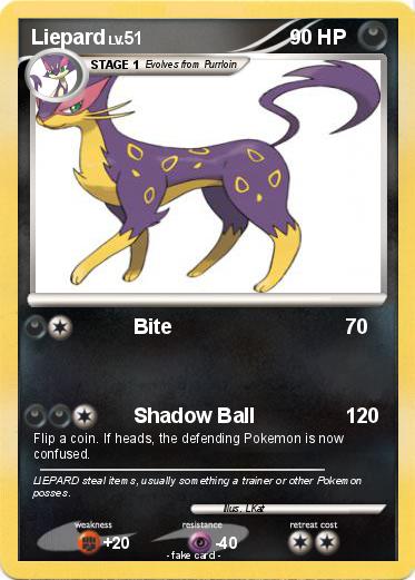Pokemon Liepard