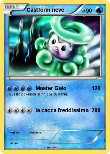Pokemon Castform neve