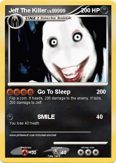 Pokemon Jeff The Killer