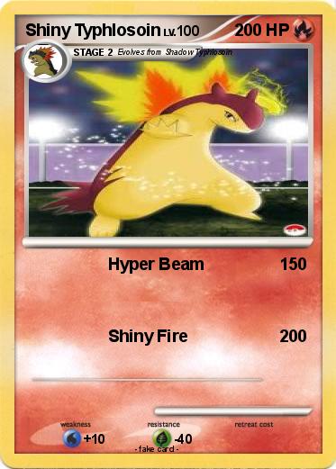 Pokemon Shiny Typhlosoin