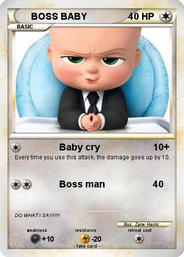 Pokemon BOSS BABY
