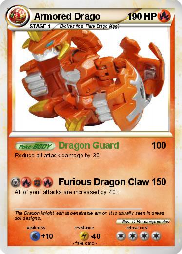 Pokemon Armored Drago
