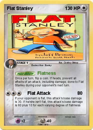 Pokemon Flat Stanley