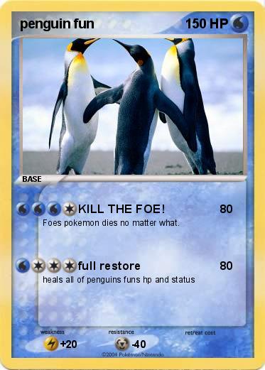 Pokemon penguin fun
