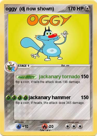 Pokemon oggy  (dj now shown)