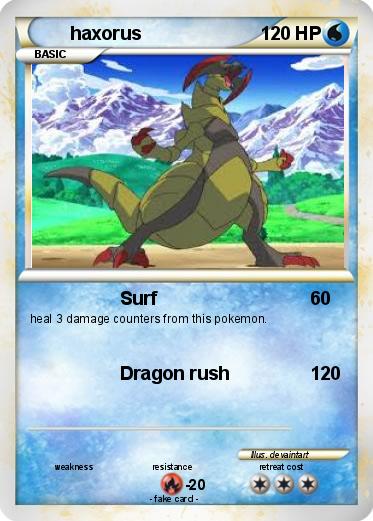 Pokemon haxorus