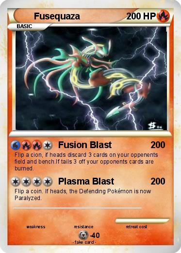 Pokemon Fusequaza