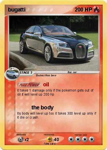 Pokemon bugatti