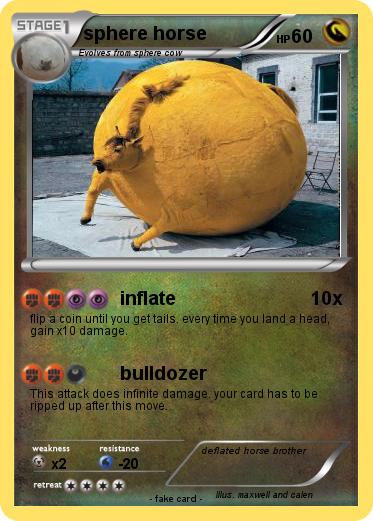 Pokemon sphere horse