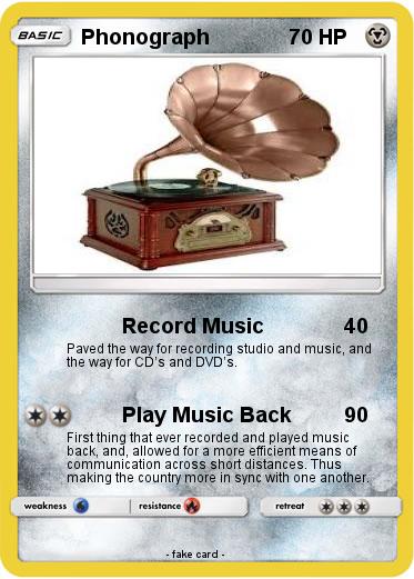 Pokemon Phonograph