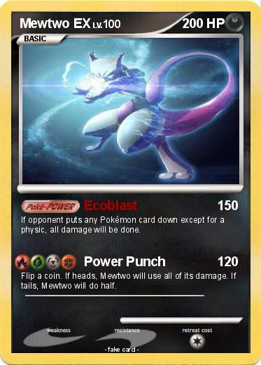 Pokemon Mewtwo EX