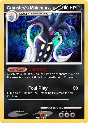Pokemon Grimsley's Malamar