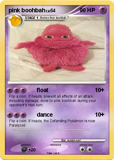 Pokemon pink boohbah