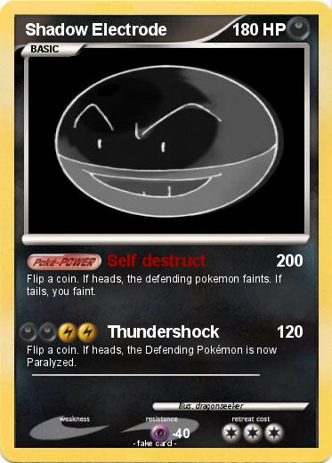 Pokemon Shadow Electrode