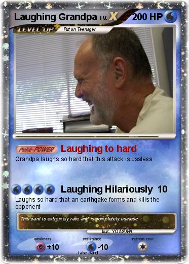 Pokemon Laughing Grandpa