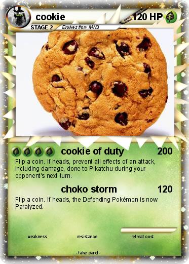 Pokemon cookie