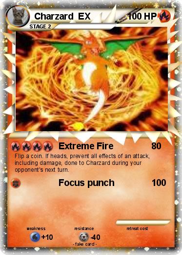 Pokemon Charzard  EX