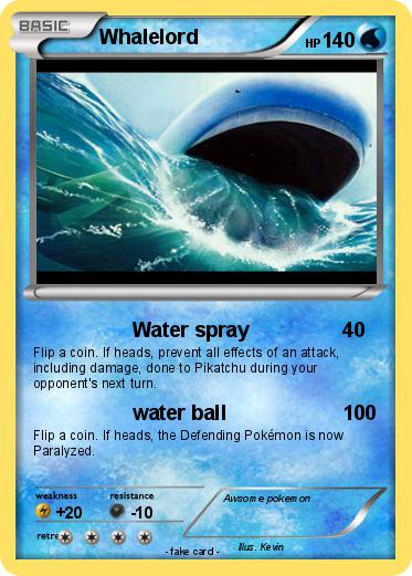 Pokemon Whalelord