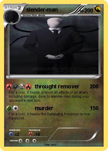 Pokemon slender-man
