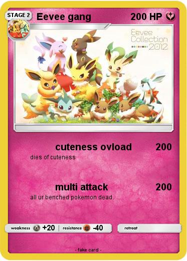 Pokemon Eevee gang