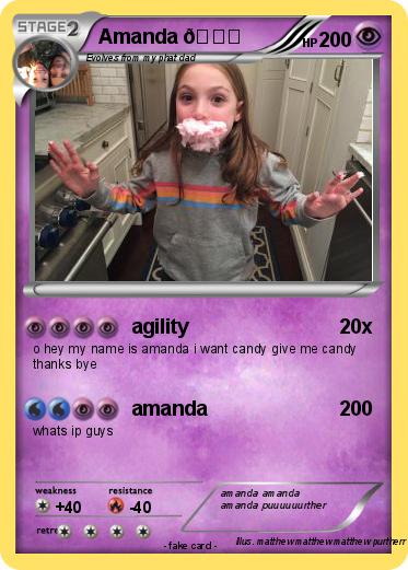 Pokemon Amanda ????