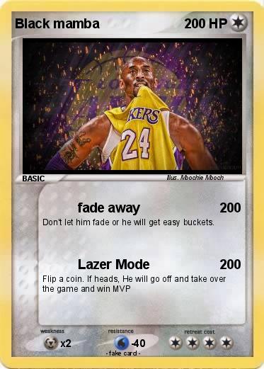 Pokemon Black mamba