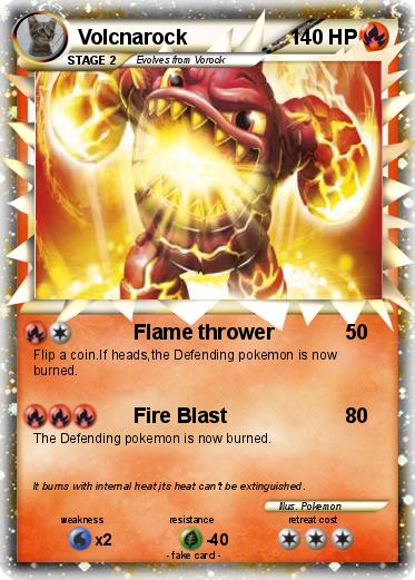 Pokemon Volcnarock