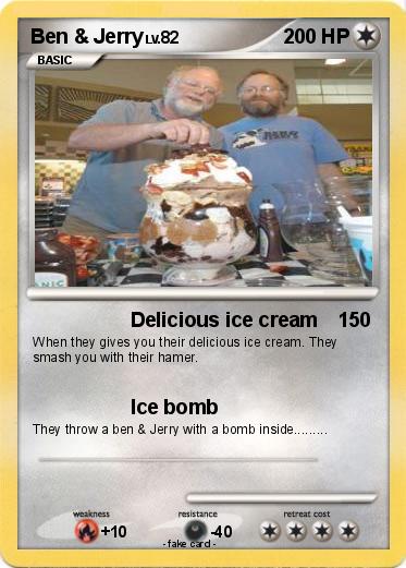 Pokemon Ben & Jerry